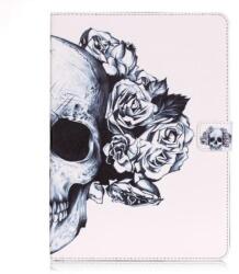  Image PU bőr könyvtáska iPad mini / iPad mini 2 / iPad mini 3 - koponya (10112468E)