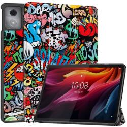  Patte intelligens záró tok Lenovo Tab K11 Plus-hoz - graffiti (6602006983C)