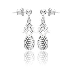 Astyle Ezüst ananász fülbevaló