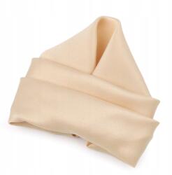  Szatén zsebkendő 870589/2 krémszínű, enyhén fényes (Pasmanterie.eu_24673_204091)