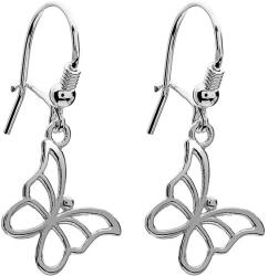 Astyle Ródiumozott ezüst pillangó fülbevaló