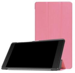  Háromrétegű, állítható PU bőr tok Lenovo Tab 7 Essential (2017) - rózsaszínű (101801634E)
