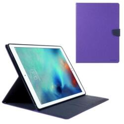  Napló PU bőr tok iPad Pro 12.9 készülékhez - lila (10111150H)