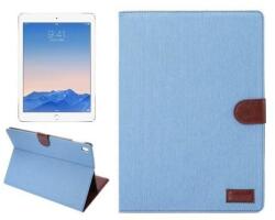  Jeans textil/PU bőr tok iPad Pro 9.7 készülékhez - világoskék (10112054A)