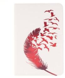  Standy táblagép tok iPad mini 4 - madár toll (10112092G)