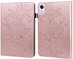  Virágos tok a Xiaomi Redmi Pad SE-hez - rózsaarany színben (660204424E)