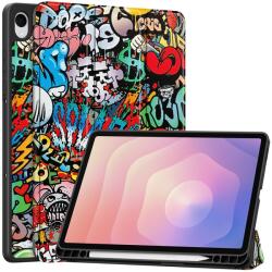 Patte intelligens záró tok Samsung Galaxy Tab S11 készülékhez - graffiti (6602010055B)