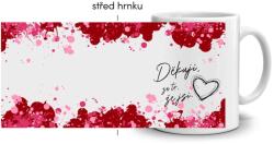  Fehér kerámia bögre 330ml képpel - (HRNEK-90X82-BILY-357)