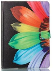  Printy PU bőr könyvtáska iPad Pro 9.7 - színes virág (101108910C)