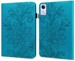  Virágos tok Xiaomi Redmi Pad SE-hez - kék (660204424B)