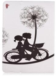  Bildi PU bőr tok iPad Pro 9.7 készülékhez - szerelem a kerékpáron (10117617A)