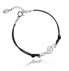 Astyle Zsinóros karkötő violinkulcs ezüst (MPN)