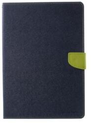  Napló PU bőr tok iPad Pro 10.5 készülékhez - sötétkék (10118411C)