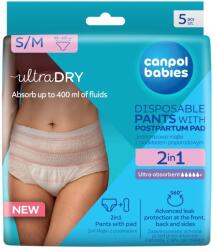 Canpol babies Canpol Eldobható Szülés utáni alapozó bugyi 2in1 S/m 5db 78/011 (78/011)