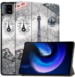  Nyomtatás intelligens záró tok Xiaomi Pad 6 - Eiffel-toronyhoz (660203166D)
