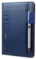  Standy PU bőr tok rekeszekkel iPad mini 4 készülékhez - kék (10117473D)