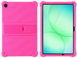  Védő szilikon tok megerősített sarkokkal Samsung Galaxy Tab A11+ készülékhez - rózsaszínű (6602010158G)