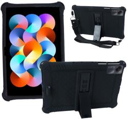  Szilikon borítás pánttal Xiaomi Redmi Pad SE-hez - fekete (660204545B)