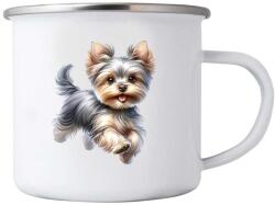  Fehér bögre 380ml képpel - Yorkshire terrier 2 (HRNEK-PLECH-80X87-160)