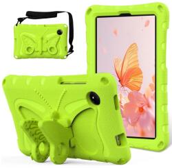  Gyerekek Pillangó EVA tartós tok pánttal Xiaomi Redmi Pad SE 8.7 tablethez - zöld (6602007517D)