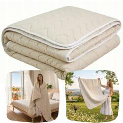  Nyári paplan, 180×200cm, könnyű, antiallergén (Kołdra Lato ECRU 180x200)