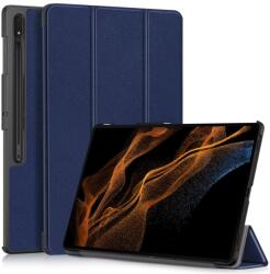  Ügyes záró tok Samsung Galaxy Tab S9 Ultra/Tab S10 Ultra - sötétkék (660203796B)