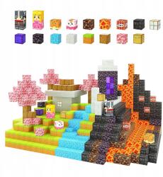  Mágneses Építőkockák Pixel Kockák Hatlapú Kockák 79 Darabos Készlet (4069214346799)