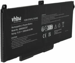 VHBW Notebook akkumulátor Dell RJ40G, 075X16 - 3000 mAh 15, 2 V Li-Ion