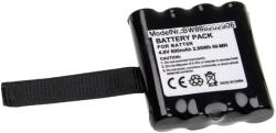 VHBW Rádió Akkumulátor Midland BATT6R, BATT-6R - 600 mAh 4, 8 V NiMH