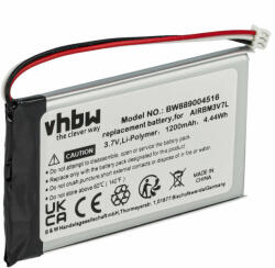 VHBW Távirányító Akkumulátor R0BATT00E0018, BH3V7L, AIRBM3V7L - 1200 mAh 3, 7 V Li-polymer