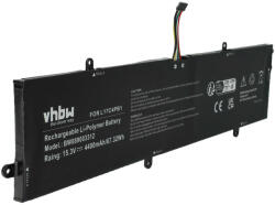 VHBW Notebook akkumulátor Lenovo 5B10P35084, 5B10P35083, 5B10P35082, L17C4PB1 - 4400 mAh 15, 3 V Li-polymer