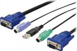 Assmann Electronic DIGITUS DS-19231 DIGITUS KVM cable PS/2 for KVM consoles 1 8 m (ds-19231)