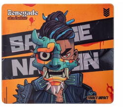 A4Tech Mouse pad A4Tech gaming, Bloody "SI-45" Renegade Sunset, cauciuc si material textil, 450 x 400 x 4 mm, imagine, "SI-45 Renegade Sunset" 4711421 000772 (SI-45 Renegade Sunset) Mouse pad
