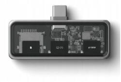 Satechi Docking Station Satechi Adaptor Satechi USB-C 100W PD, Audio, DP 1.4, microSD, 1x USB-C (ST-HXRSDM)