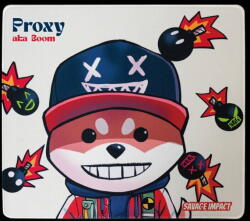 A4Tech Mouse pad A4Tech gaming, Bloody "SI-45" Proxy Boom Sand, cauciuc si material textil, 450 x 400 x 4 mm, imagine, "SI-45 Proxy Boom Sand" 4711421 000789 (SI-45 Proxy Boom Sand) Mouse pad