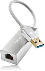 NGS Adaptor retea NGS Hacker 3.0 USB3.0 la RJ45 1000Mbit/s Gigabit Ethernet (HACKER 3.0)