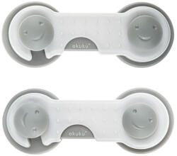 AKUKU fiók- és szekrényzár - 9 cm - 2 db - A0649