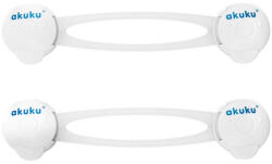 AKUKU fiók- és szekrényzár - 16 cm - 2 db - A0650