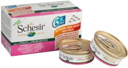 Schesir Multipack chicken with ham in jelly 6x50 g