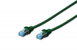 ASSMANN Patch Cord Digitus by Assmann DK-1531-005/G SF/UTP Cat5e 0.5m Green (DK-1531-005/G)