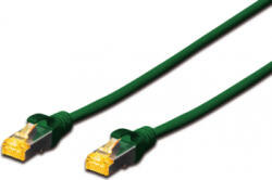 ASSMANN Patch Cord Digitus by Assmann DK-1644-A-0025/G S/FTP Cat6a 0.25m Green (DK-1644-A-0025/G)