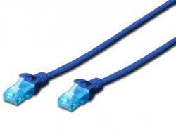 ASSMANN Patch Cord Digitus by Assmann DK-1511-005/B U/UTP Cat5e 0.25m Blue (DK-1511-005/B)