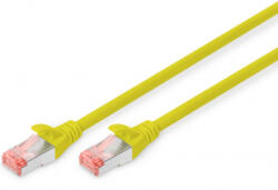 ASSMANN Patch Cord Digitus by Assmann DK-1644-005/Y S/FTP Cat6 0.5m Yellow (DK-1644-005/Y)