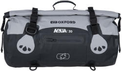  Oxford Aqua T-30 Vízálló Hengerzsák (rollbag), 30l Kapacitás, Fekete/szürke Szín (régi Kód: Ol990) (ol481)