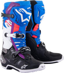  Alpinestars Tech 10 Supervented fehér-fekete-kék csizma (2010520-1792)