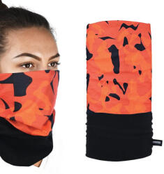  Oxford Snug Havoc Orange melegítő nyakvédő, fekete/narancssárga színben (NW417)