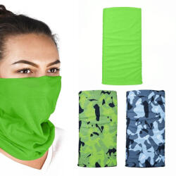  Oxford Comfy Havoc Green szélálló multifunkciós nyakmelegítő, 3 darabos csomag, terepminta/zöld színben (NW149)