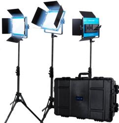 Dracast Kit Iluminare Dracast LED500 X Series Daylight 3 Lampi cu Valiza Rigida