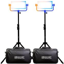 Dracast Kit Iluminare Dracast LED500 Pro Series Bi-Color 2 Lampi