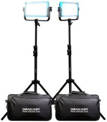 Dracast Kit Iluminare Dracast LED500 Pro Series Daylight 2 Lampi
